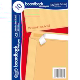 County Boardback Envelopes - C5 10'S 229 X 162Mm County Boardback Envelopes - C5 10'S 229 X 162Mm