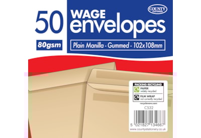 County Wage - Plain 50S 102 X 108