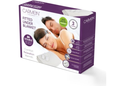 Carmen Fitted Dual Control Heated Under Blanket Double Carmen Fitted Dual Control Heated Under Blanket Double