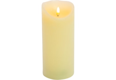 Flickabright Candle With Timer Cream 18cm Flickabright Candle With Timer Cream 18cm