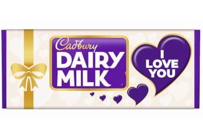 Cadbury Milk Choc Bar w I Love You Sleeve 110g (CAD05)