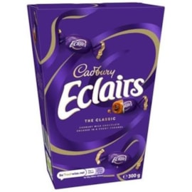 Cadbury Chocolate Eclairs Carton 300Gm