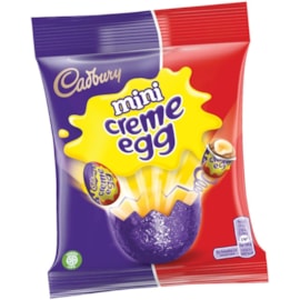 Cadbury Cream Egg Minis Bag 78g Cadbury Cream Egg Minis Bag 78g