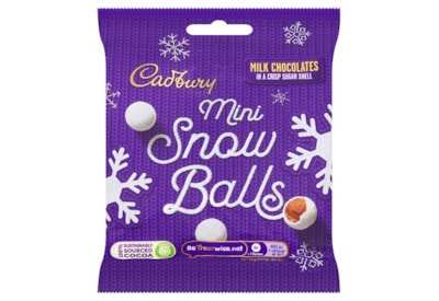 Cadbury Dairy Milk Bag Snowballs 74G