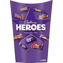 Cadbury Heroes Carton 240G