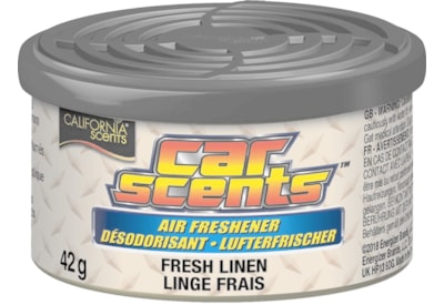 California Scents Fresh Linen Car Scent Can California Scents Fresh Linen Car Scent Can