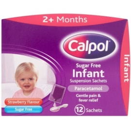 Calpol Sugar Free Infant 12x5ml (75475)