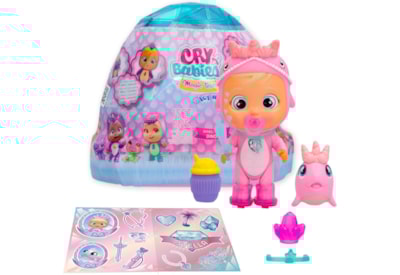 Cry Babies Magic Tears Icy World Dino Doll 13cm (906105) Cry Babies Magic Tears Icy World Dino Doll 13cm (906105)