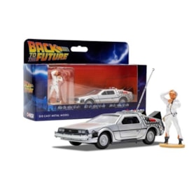 Corgi Back To The Future Delorean And Doc Brown Figure
