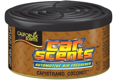 California Scents Capistrano Coconut Car Scent Can California Scents Capistrano Coconut Car Scent Can