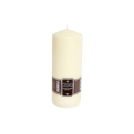 Cream Pillar Candle 25x10 Cream Pillar Candle 25x10