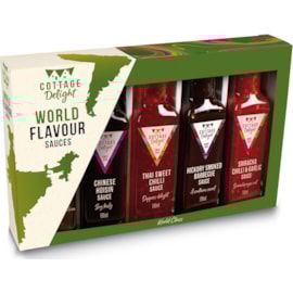 Cottage Delight World Flavour Sauce x 5 100ml Cottage Delight World Flavour Sauce x 5 100ml