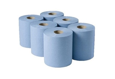 Centre Feed Blue Roll 6pk 150m (ACCFB135)