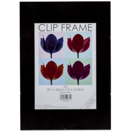 Hampton Frames Plexi-glass Clip Frame A3 (CF3042NG)