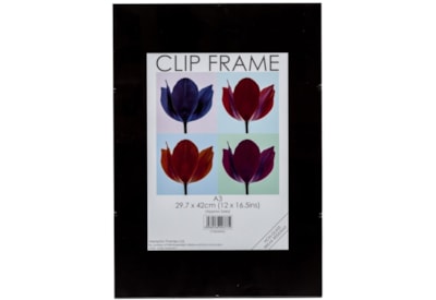 Hampton Frames Plexi-glass Clip Frame A3 (CF3042NG)