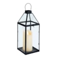 Premier Set Of 2 Black Lanterns 15x37