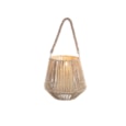 Braided Paper Lantern With Rope Handle 17cm Braided Paper Lantern With Rope Handle 17cm