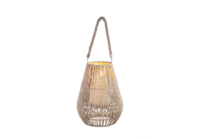 Braided Paper Lantern With Rope Handle 23cm Braided Paper Lantern With Rope Handle 23cm