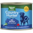Natures Menu Country Hunter Dog Food Cans Wild Boar 600g (CHCWB)