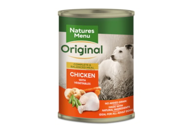 Natures Menu Dog Food Cans Chicken 400g (965104)