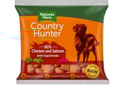 Country Hunter Dog nuggets - Chicken & Salmon 80/20 1kg Country Hunter Dog nuggets - Chicken & Salmon 80/20 1kg