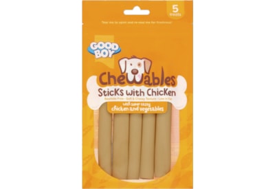 Good Boy Chewables Chicken & Vegetable Sticks 5pk 100g Good Boy Chewables Chicken & Vegetable Sticks 5pk 100g