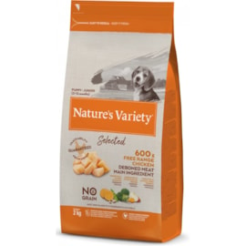 Natures Variety Selected Dry Food Chicken for Junior Dogs 2kgs (NVJC)