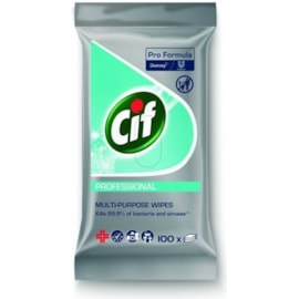Cif Pro Multipurpose Wipes 100s (101106287)