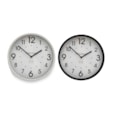 Black & White Clock 22cm Black & White Clock 22cm
