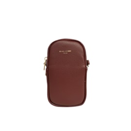 David Jones Pu Dbl Zip Phone Case Bag Bordeaux David Jones Pu Dbl Zip Phone Case Bag Bordeaux