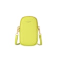 David Jones Pu Dbl Zip Phone Case Bag Lemon Green (CM6814A_LEMON_GREEN)