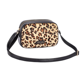 Animal Print Camera Bag Spice