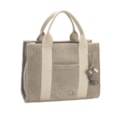 David Jones Corduroy Tote Bag Stone David Jones Corduroy Tote Bag Stone