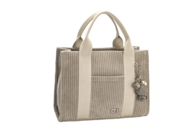 David Jones Corduroy Tote Bag Stone David Jones Corduroy Tote Bag Stone