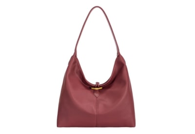 David Jones Slouchy Button Detail Hobo Bag Wine David Jones Slouchy Button Detail Hobo Bag Wine