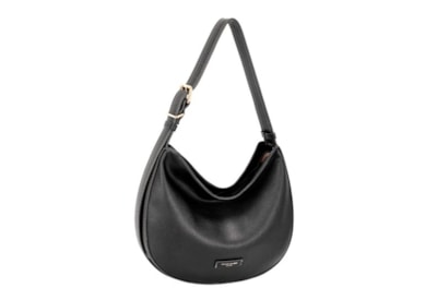 David Jones Adjustable Strap Scoop Bag Black David Jones Adjustable Strap Scoop Bag Black