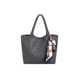 Nova Leather Weave Shopper
