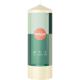Bolsius Pillar Candle Soft Pearl 200mm Bolsius Pillar Candle Soft Pearl 200mm