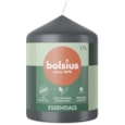 Bolsius Pillar Candle Stormy Grey 80mm Bolsius Pillar Candle Stormy Grey 80mm