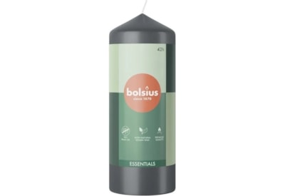 Bolsius Pillar Candle Stormy Grey 150mm Bolsius Pillar Candle Stormy Grey 150mm