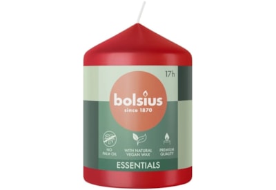 Bolsius Pillar Candle Delicate Red 80mm Bolsius Pillar Candle Delicate Red 80mm
