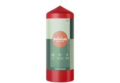 Bolsius Pillar Candle Delicate Red 150mm Bolsius Pillar Candle Delicate Red 150mm
