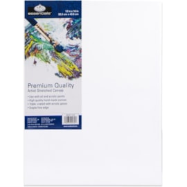 Royal Brush Blank Stretched Canvas 12 x 16 Inch (CNVST-1216)