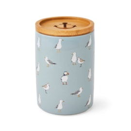 Cooksmart Coastal Birds Ceramic Canister Large Cooksmart Coastal Birds Ceramic Canister Large