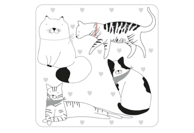 David Mason Design Playful Pets Cat Coasters 4s David Mason Design Playful Pets Cat Coasters 4s