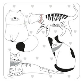 David Mason Design Playful Pets Cat Coasters 4s David Mason Design Playful Pets Cat Coasters 4s