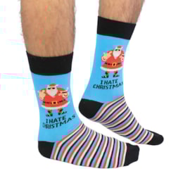 I Hate Christmas Socks