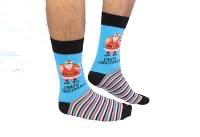 I Hate Christmas Socks