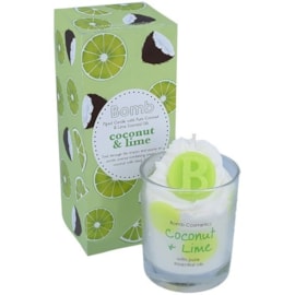 Get Fresh Cosmetics Coconut & Lime Piped Candle (PCOCOLI04)