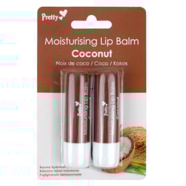 Pretty Moisturising Lip Balm Coconut x2 Pretty Moisturising Lip Balm Coconut x2